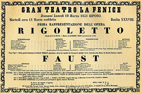 New to the Opera Rigoletto premiere poster res